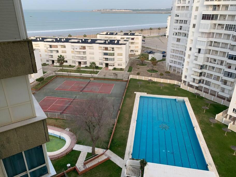 Azvalia - Valdelagrana Mirador De La Bahia, Playa, Piscina, Parking, Vistas ! Apartment El Puerto de Santa Maria Exterior photo